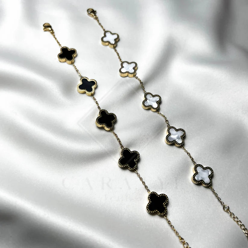 Clover Bracelet (Black)